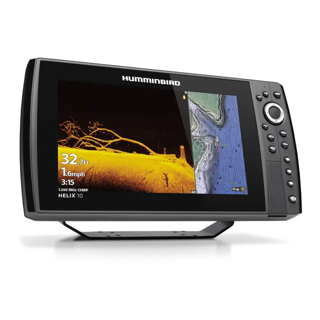 HUMMINBIRD Helix 10X Chirp Mega SI+ G4N 10" - kartplotter - GPS- med giver 