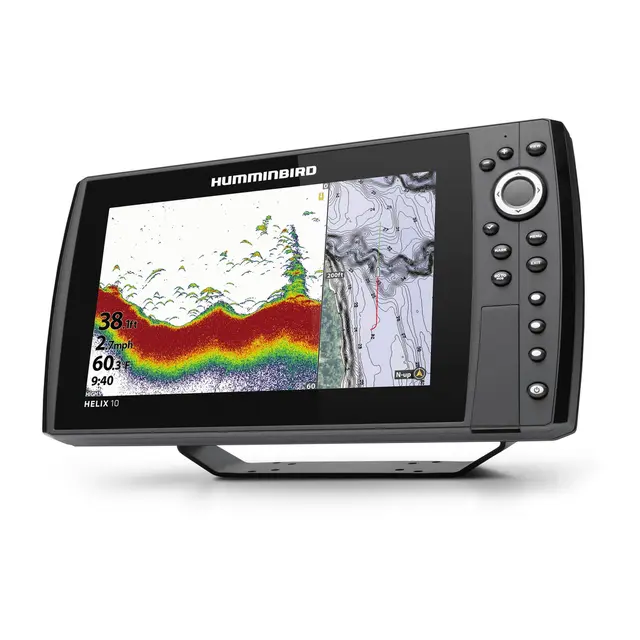 HUMMINBIRD Helix 10X Chirp Mega SI+ G4N 10" - kartplotter - GPS- med giver 