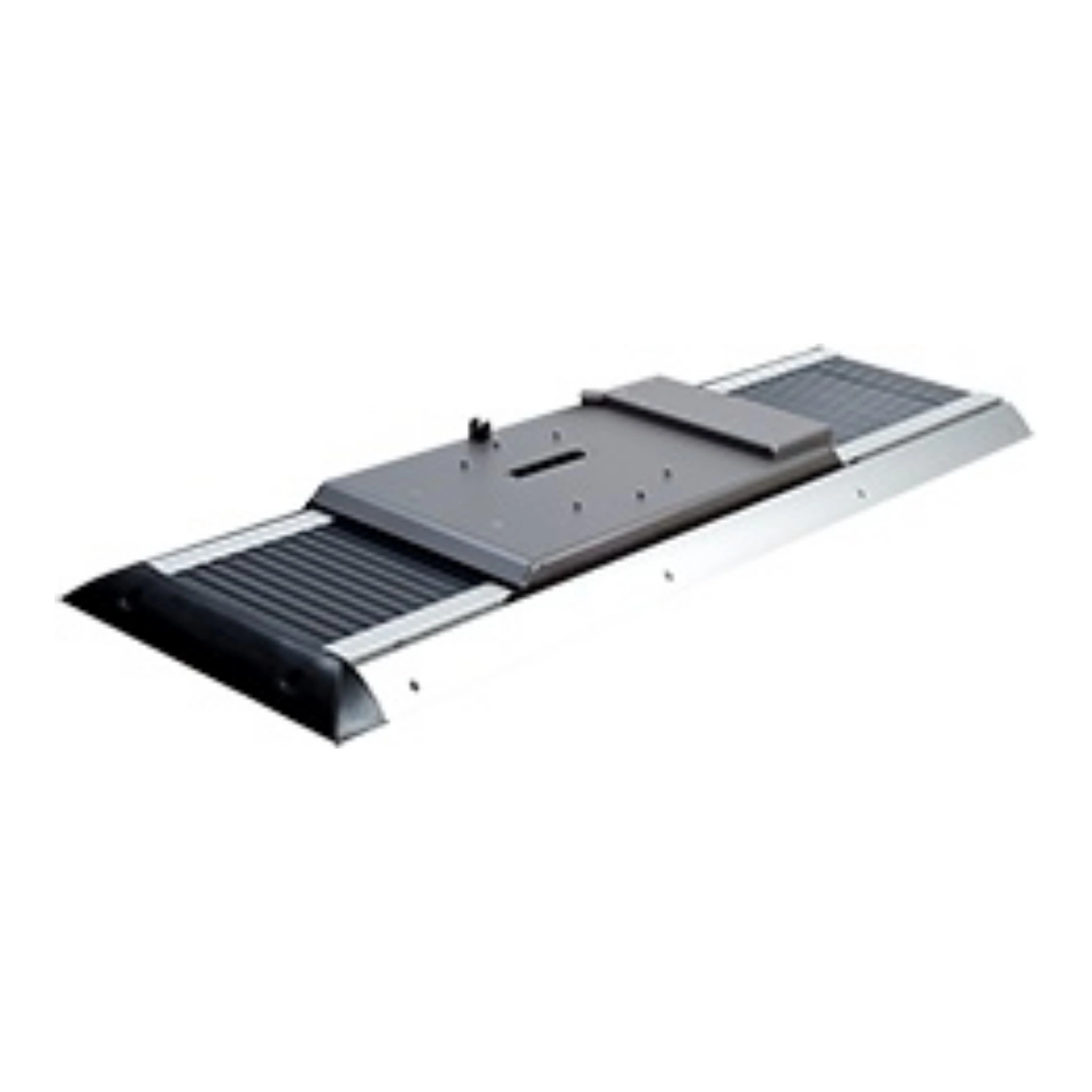 NORSAP standard  skinne 800/1000/1100 Dekkskinne med utløserhåndtak på stol.