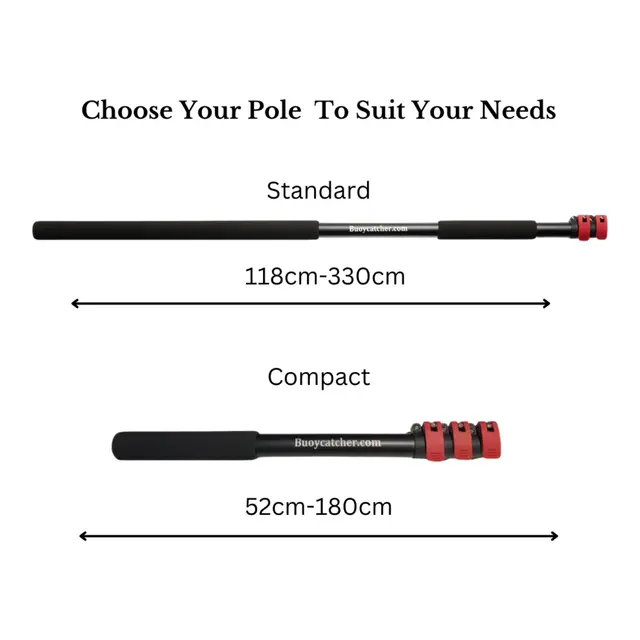 BUOYCATHCER teleskop stang 180 - 330cm 