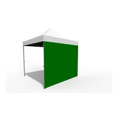 O.B. WIIK Vegg, tett - gr&#248;nn for 3 x 3m pop-up telt (1 side)