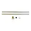 O.B.WIIK Teleskop-bein, 1 x 1m reservedel