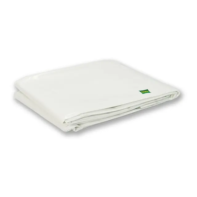 O.B.WIIK Lettpresenning PE W-19 8x10m - 180 g/m² - Transparent/hvit 