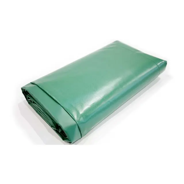 O.B.WIIK Presenning PVC W-52 6x8m - 650g/m² - Grønn 