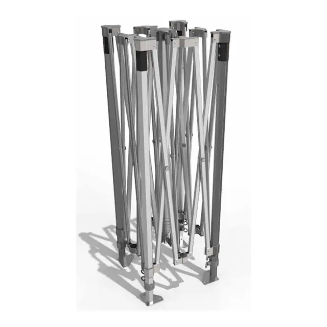 O.B.WIIK Pop-up Telt, Aluramme 3m x 3m 30mm benprofil-rør 