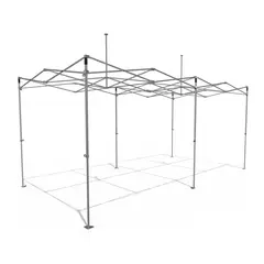 O.B.WIIK Pop-up Telt, Aluramme 6m x 3m 30mm benprofil-r&#248;r