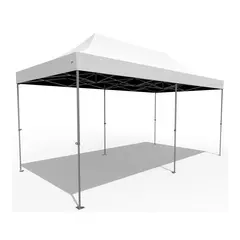 O.B. WIIK Tak for Pop-up Telt - Hvit 6 x 3m (kun takduk)