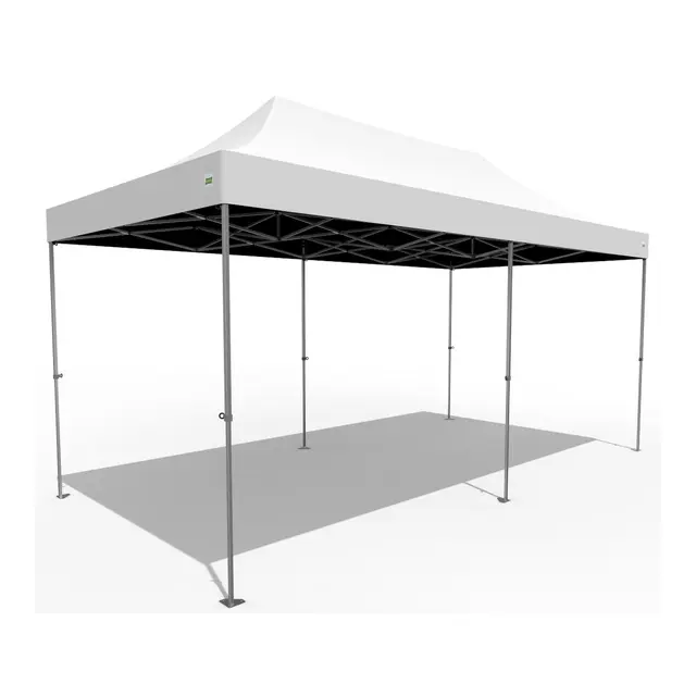 O.B. WIIK Tak for Pop-up Telt - Hvit 6 x 3m (kun takduk) 