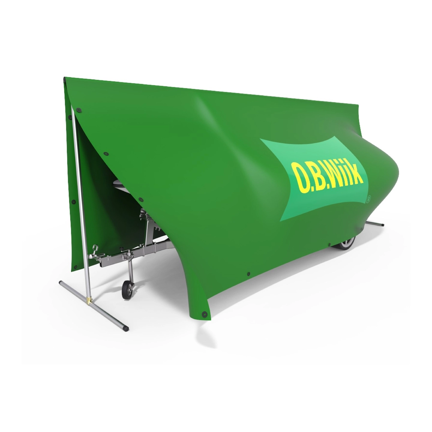 O.B.WIIK T-Bakkestativ - 6m for båter 18 - 20 fot (6m)