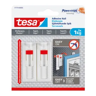TESA Limspiker 1kg justerbar 2pk (8/128) 77774 krok powerstrips