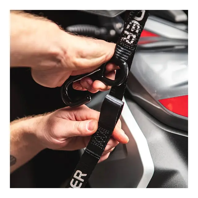 QUICKLOADER Powersports Lastestropp, 2pk 25mm x 3,5m - Opprullbar 