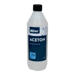NITOR Aceton - 1L L&#248;ser fett, olje og harpiks