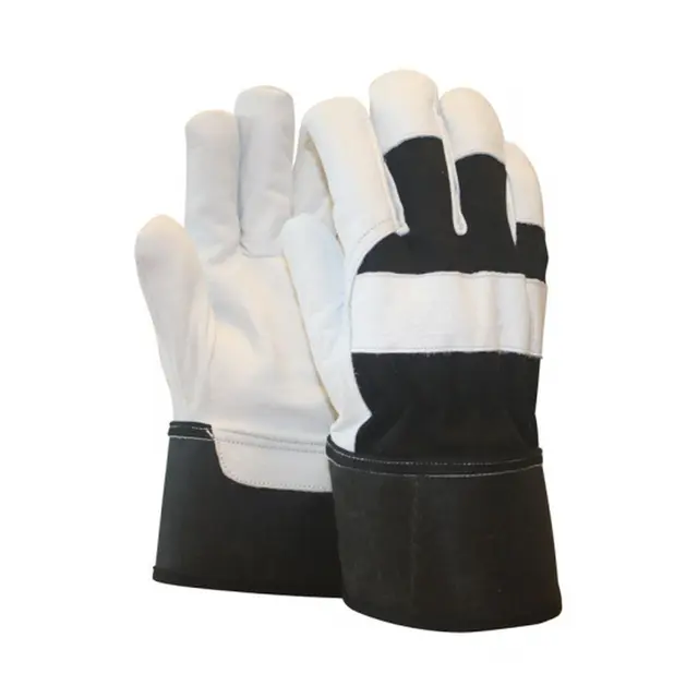 Hanske Leon, str 9 oksenarv og halvforet soft touch® 