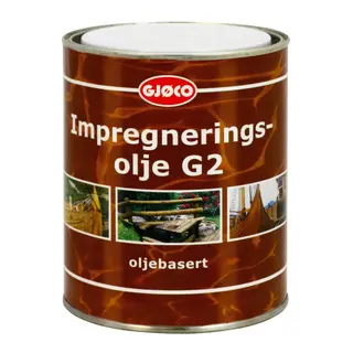 GJ&#216;CO Teakolje G2 0,75l - Blank fargel&#248;s B&#229;timpregnering - impregneringsolje
