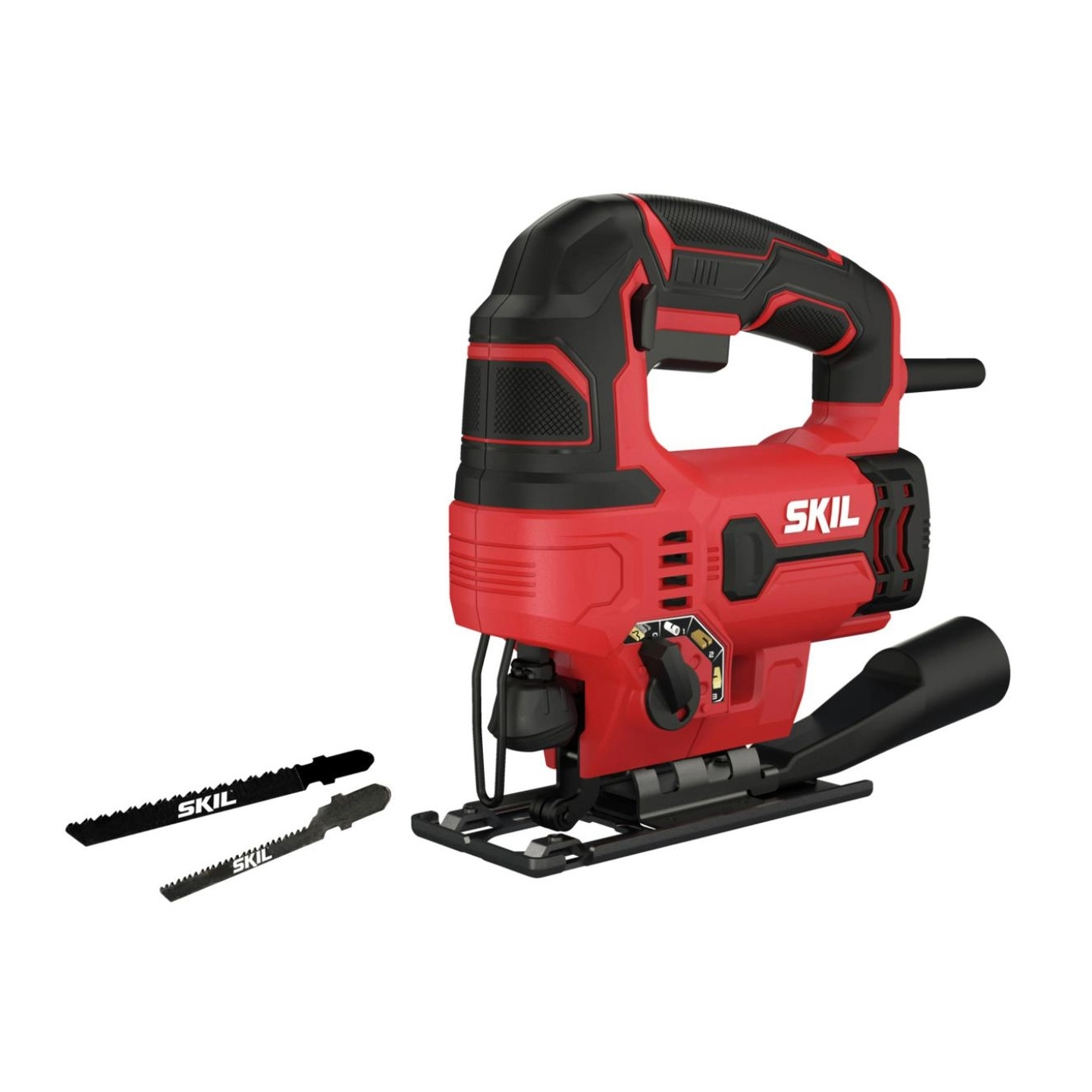 SKIL Stikksag elektrisk 550w - 240v Låseknapp - feste for støvsuger