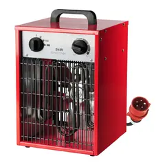 Varmevifte 5000W proff 3 fas 400v -