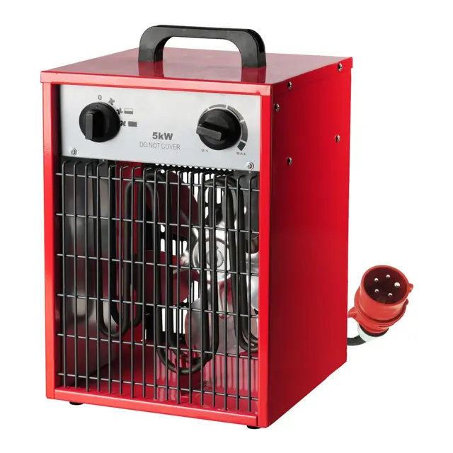 Varmevifte 5000W proff 3 fas 400v - 