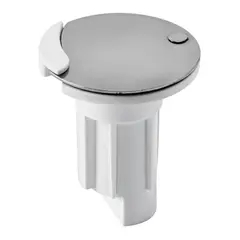 OSCULATI Reservebase for stenger Hvit - Flush - m/ syrefast stålhette
