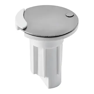 OSCULATI Reservebase for stenger Hvit - Flush - m/ syrefast stålhette