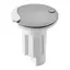OSCULATI Reservebase for stenger Hvit - Flush - m/ syrefast stålhette