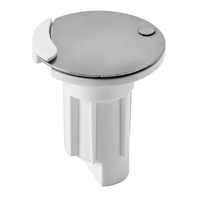 OSCULATI Reservebase for stenger Hvit - Flush - m/ syrefast stålhette 