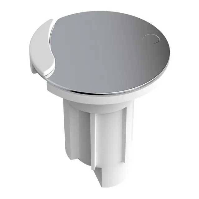 OSCULATI Reservebase for stenger Hvit - Flush - m/ syrefast stålhette 