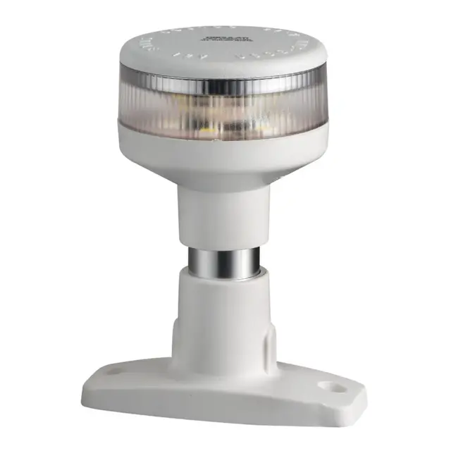 OSCULATI Lanterne 360° LED - 12V - Hvit - 2w navigasjonslys - 10cm 