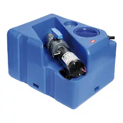 OSCULATI Svart septikktank Med liggende kvernpumpe - 12V
