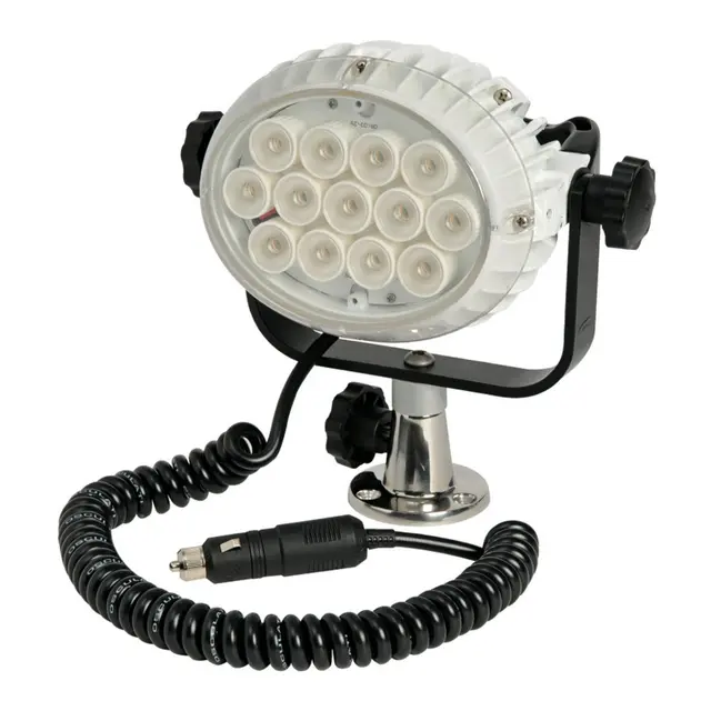 OSCULATI Night Eye fjernlys LED Lyskaster med sokkel - 12V 