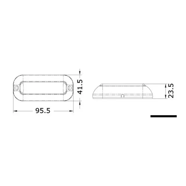 OSCULATI Undervannslys LED - 12V RGBW - SS316 
