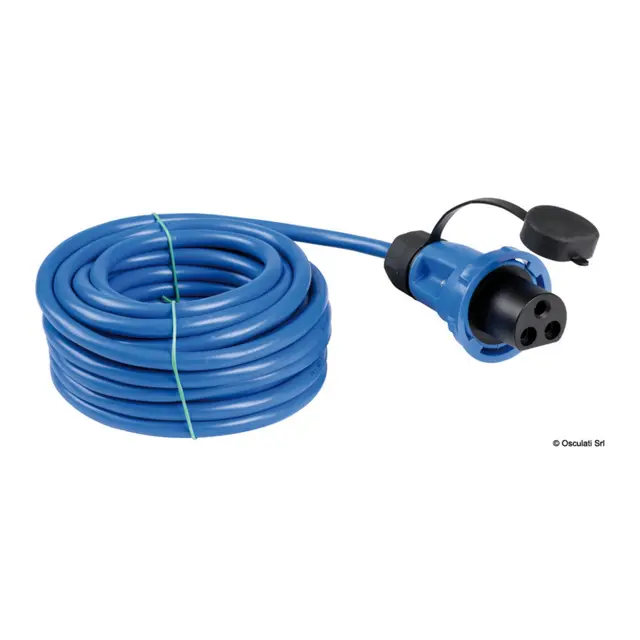 OSCULATI Landstrømskabel og plugg 15m - 16A - 2,5mm² 