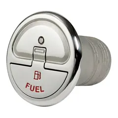 OSCULATI Dekksforskruing 90° m/nøkkel Drivstoff / Fuel - 1 1/2" - AISI 316