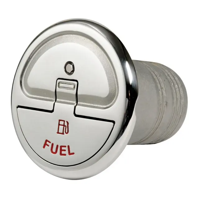 OSCULATI Dekksforskruing 90° m/nøkkel Drivstoff / Fuel - 1 1/2" - AISI 316 