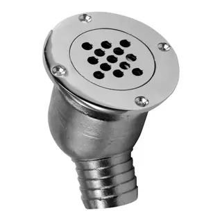 OSCULATI 45&#176; cockpitavl&#248;p - syrefast Med tilbakeslagsventil