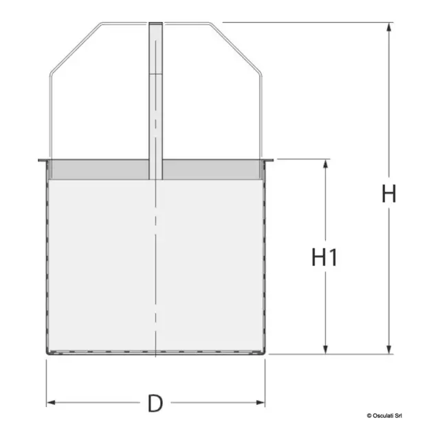GUIDI Reserve sil - Mediterraneo filter Passer 3" sjøvannsfilter 