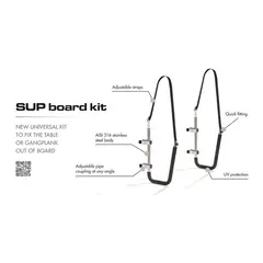 OSCULATI SUP-holder Deluxe Syrefast, passer til 20-28mm Rekkest&#248;tte