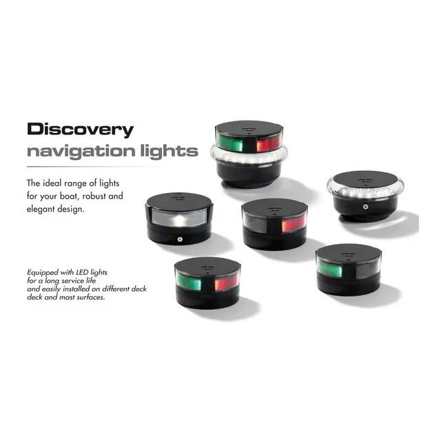 OSCULATI Discovery Lanterne Rød, 2nm, Styrbord 