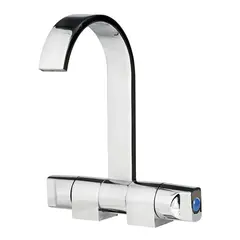 OSCULATI Blandebatteri - Style series Forkrommet messing - 3/8&quot;