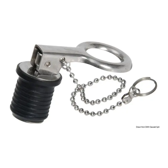 OSCULATI Ekspansjonsplugg Ø22mm Lenseplugg, bunnplugg med kjede 