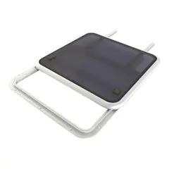 LEWMAR skyveluke modell 78 Lavprofil - 770x720mm - 15mm flens