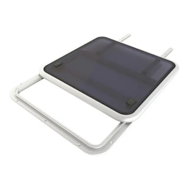 LEWMAR skyveluke modell 78 Lavprofil - 770x720mm - 15mm flens 