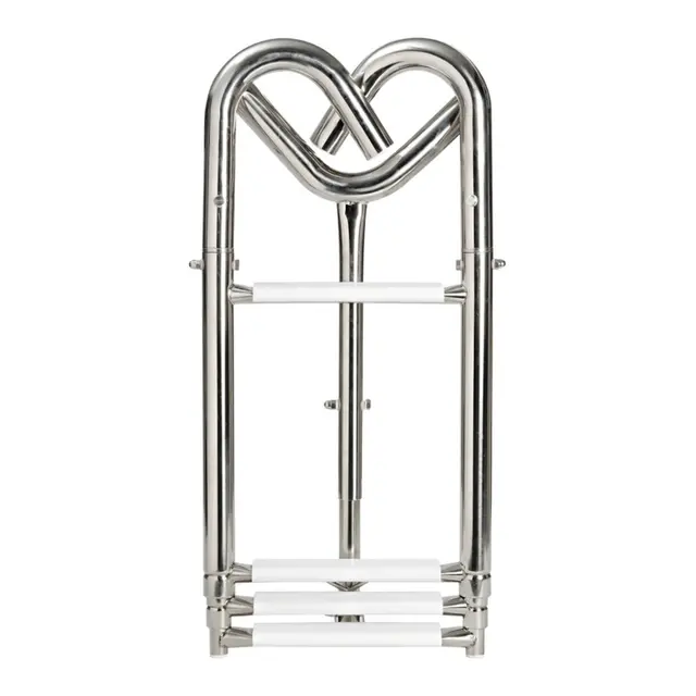 OSCULATI Badestige teleskopisk - 110cm Bow telescopic ladder - 4 trinn 