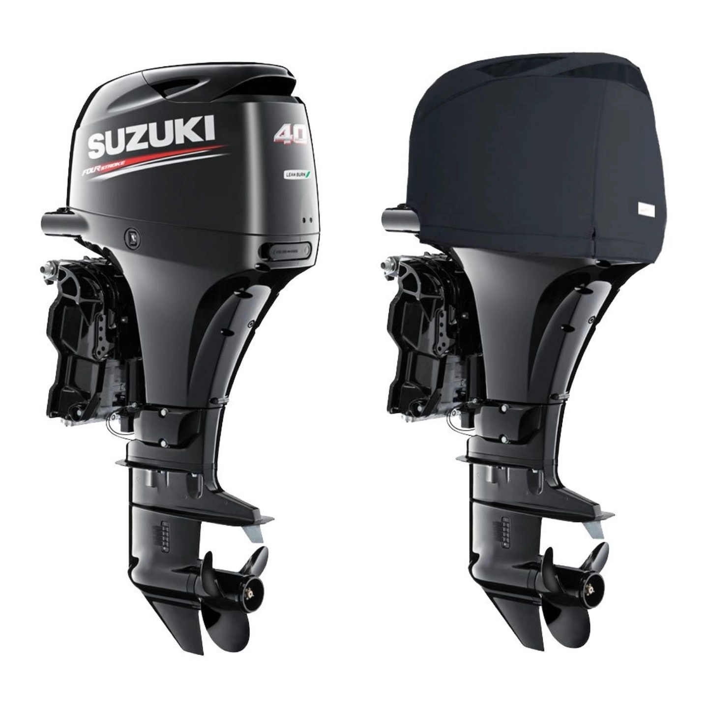 OCEANSOUTH Skreddersydd trekk SUZUKI Motor:  3-sylindret 4T - Farge: Sort