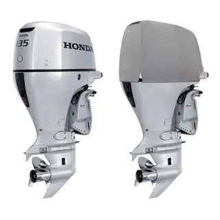 OCEANSOUTH Skreddersydd trekk HONDA BF115/135/150 4 syl 2,3L - Farge: Gr&#229;