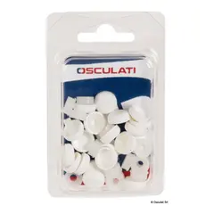 OSCULATI Pyntekopp 20pk - Hvit 3,5-4,2 mm skrue