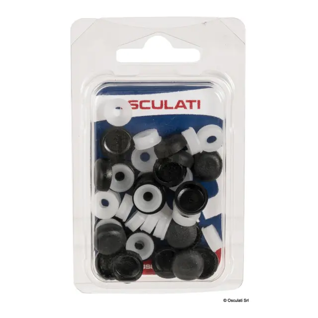 OSCULATI Pyntekopp 20pk - Sort 3,5-4,2 mm skrue 