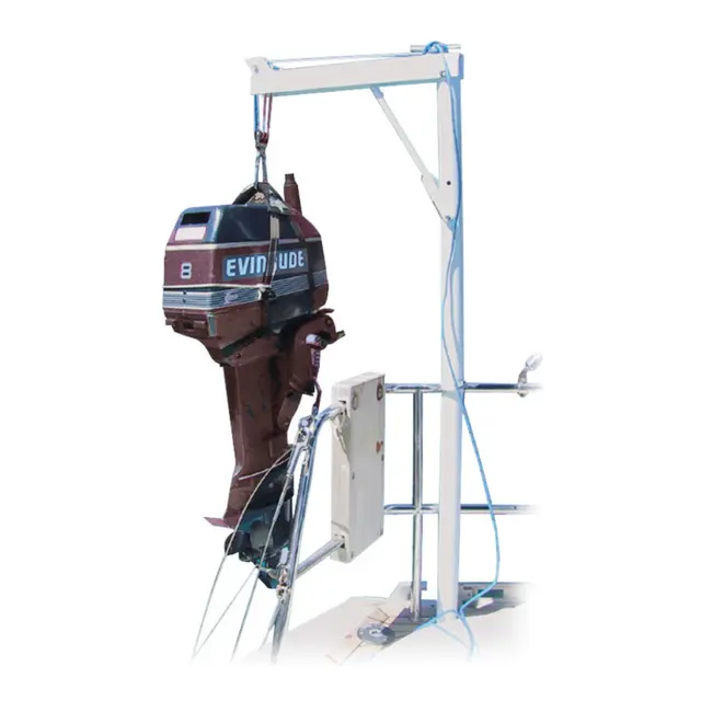 OSCULATI Sammenleggbar og svingbar davit Motordavit i aluminium - 45kg 