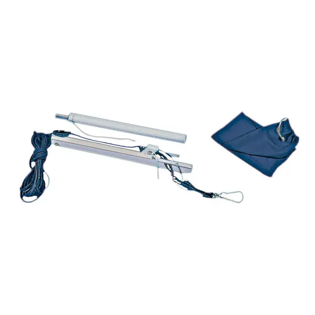 OSCULATI Sammenleggbar og svingbar davit Motordavit i aluminium - 45kg 