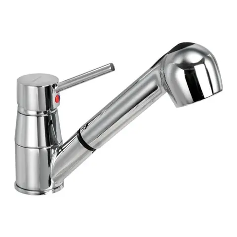 OSCULATI Diana - Blandebatteri m/ dusj Forkrommet messing - 1,5m slange