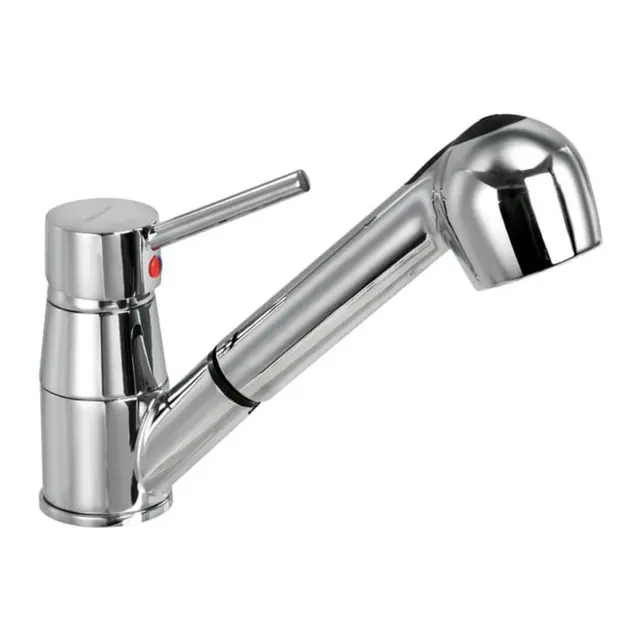 OSCULATI Diana - Blandebatteri m/ dusj Forkrommet messing - 1,5m slange 
